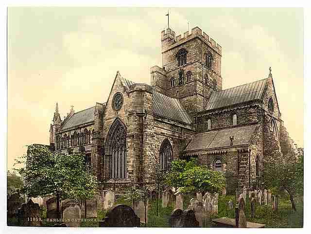 Vintage Cathedral Carlisle A4 Photo Print