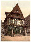Vintage Cathedral Hildesheim Hanover A4 Photo Print