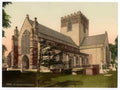 Vintage Cathedral St Asaph Wales A4 Photo Print