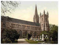 Vintage Cathedral from the North Llandoff A4 Photo Print