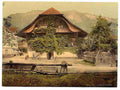 Vintage Chalet Suisse Bernese Oberland A4 Photo Print