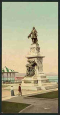 Vintage Champlain statue Quebec A4 Photo Print