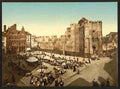 Vintage Chateau des Comtes Ghent A4 Photo Print