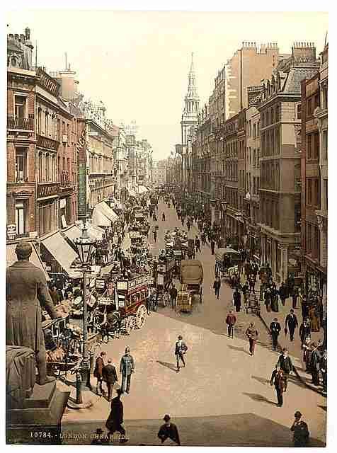 Vintage Cheapside London A4 Photo Print
