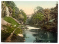 Vintage Chee Dale Millers Dale Derbyshire England A4 Photo Print
