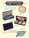 Vintage Christmas Gifts 1930s Vintage Retro Advert Poster