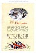 Vintage Christmas Uk 1940s Vintage Retro Advert Poster