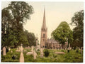 Vintage Church Rossonwye England A4 Photo Print