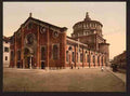 Vintage Church of St Mary the Gracious Milan A4 Photo Print