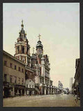 Vintage Church of the Ascension Moscow A4 Photo Print