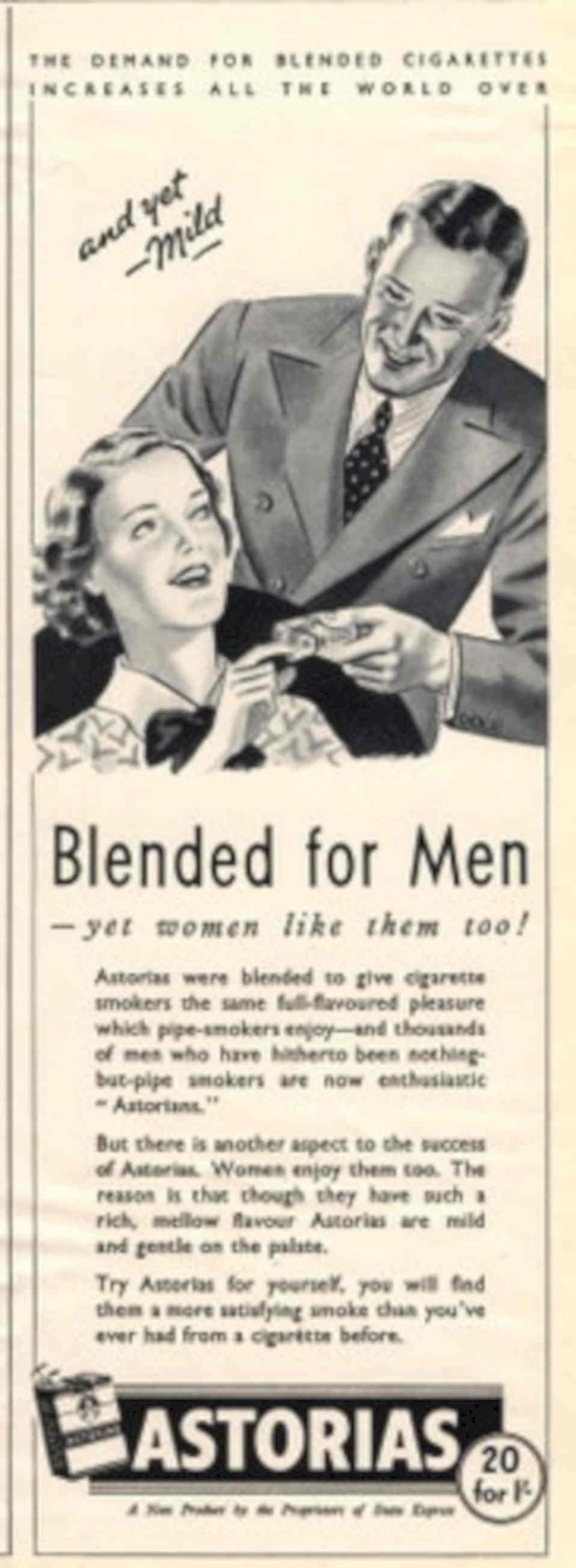 Vintage Cigarette Ad 1940s Vintage Retro Advert Poster