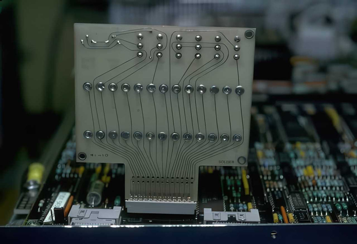 Vintage Circuit Board 9 A4 Photo Print