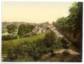 Vintage Cliff And Town Rossonwye England A4 Photo Print