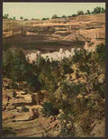 Vintage Cliff Palace Mesa Verde 2 A4 Photo Print