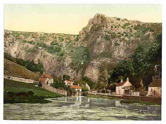 Vintage Cliffs II Cheddar A4 Photo Print