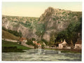 Vintage Cliffs Ii Cheddar England A4 Photo Print