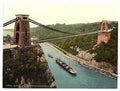 Vintage Clifton suspension bridge  Bristol A4 Photo Print
