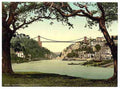 Vintage Clifton suspension bridge Bristol 2 A4 Photo Print