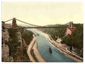 Vintage Clifton suspension bridge Bristol 3 A4 Photo Print