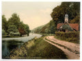 Vintage Cliveden From Below Cookham Ferry London And Suburbs England A4 Photo Print