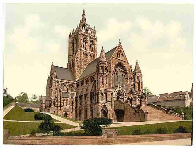 Vintage Coates Memorial Church Paisley A4 Photo Print
