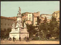 Vintage Columbus Monument Genoa A4 Photo Print