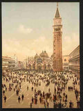 Vintage Concert in St Marks Place II Venice A4 Photo Print