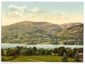 Vintage Coniston Lake District England A4 Photo Print
