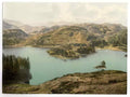 Vintage Coniston Tarn Howes Lake District England A4 Photo Print