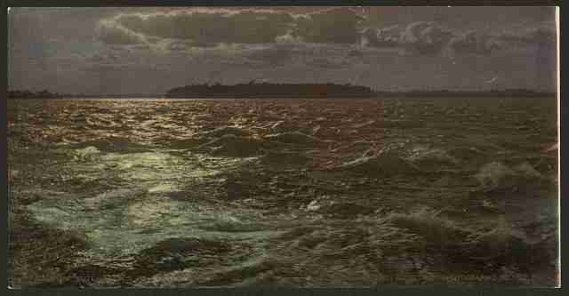 Vintage Coteau Rapids St Lawrence River A4 Photo Print