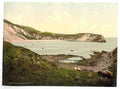 Vintage Cove I Lulworth A4 Photo Print