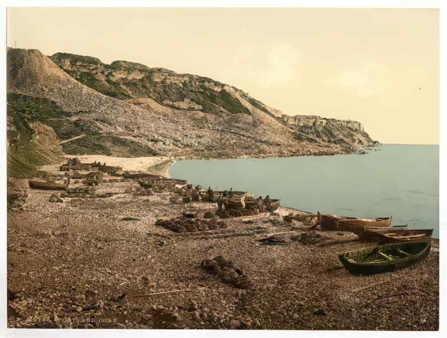 Vintage Cove Portland England A4 Photo Print