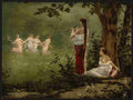 Vintage Dans la Prairie by L Hodebert Monte Carlo A4 Photo Print