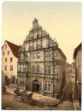 Vintage Das Rattenfangerhaus Hameln Hanover A4 Photo Print