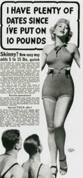 Vintage Dates Swimsuit 2 1930s Vintage Retro Advert Poster
