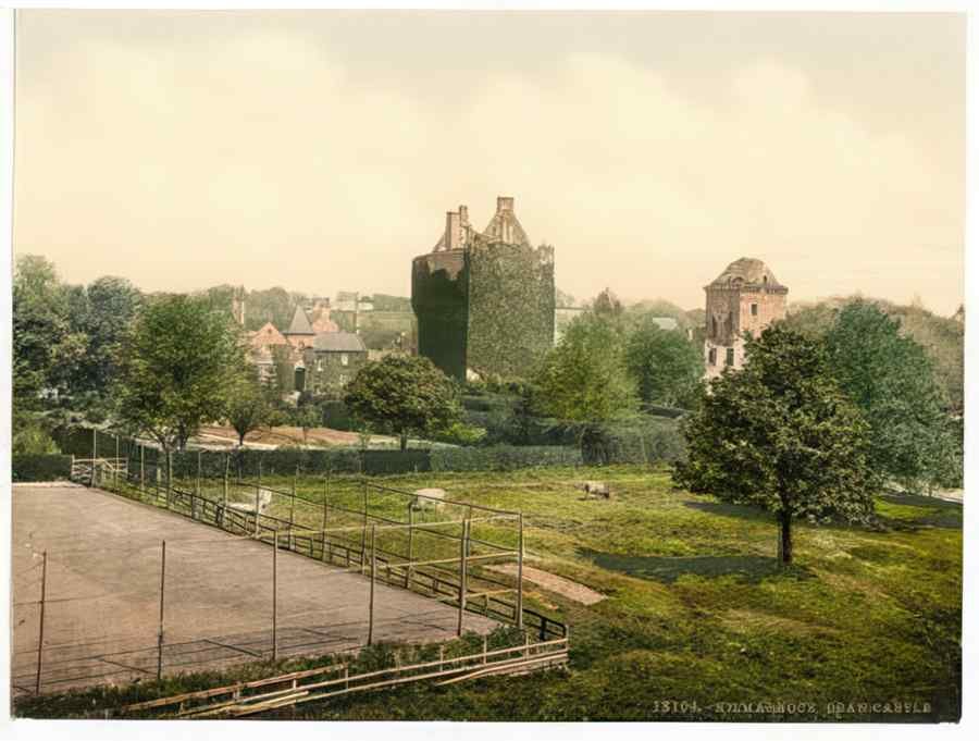 Vintage Dean Castle Kilmarnock Scotland A4 Photo Print