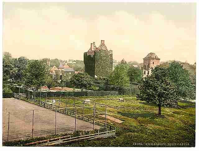 Vintage Dean Castle Kilmarnock A4 Photo Print