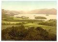 Vintage Derwentwater From Castle Hill Lake District England A4 Photo Print
