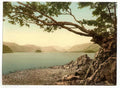 Vintage Derwentwater Keswick From Friars Crag Lake District England A4 Photo Print