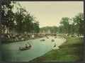 Vintage Detroit Belle Isle Grand Canal A4 Photo Print