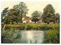Vintage Dixton Ferry and Church Monmouth A4 Photo Print