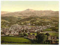 Vintage Dolgelly and Cader Idris A4 Photo Print