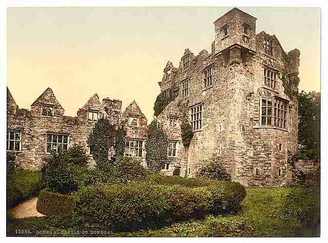 Vintage Donegal Castle County Donegal A4 Photo Print