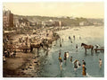 Vintage Douglas The Beach Isle Of Man England A4 Photo Print