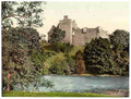 Vintage Doune Castle from the Teith A4 Photo Print