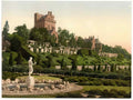 Vintage Drummond Castle From Sw Ie Southwest Scotland A4 Photo Print