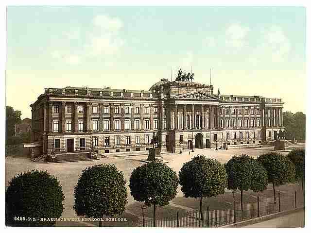 Vintage Ducal Castle Brunswick A4 Photo Print