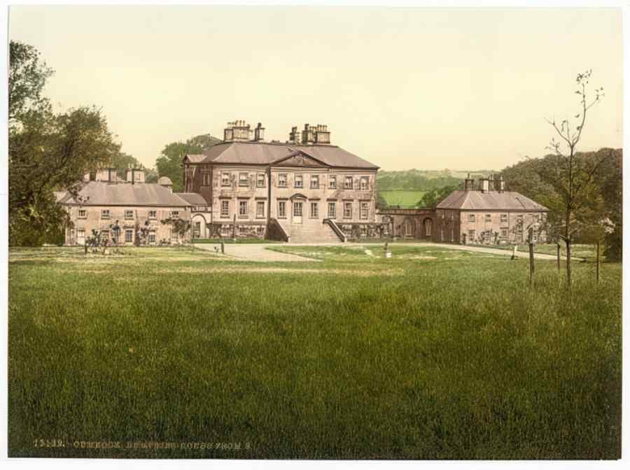 Vintage Dumfries House From South Cumnock Scotland A4 Photo Print