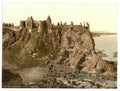 Vintage Dunluce Castle County Antrim Ireland A4 Photo Print