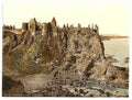 Vintage Dunluce Castle County Antrim A4 Photo Print